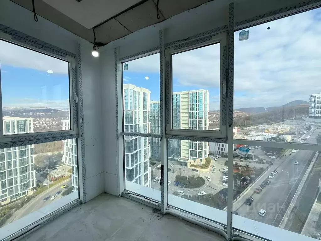 Свободной планировки кв. Краснодарский край, Сочи Бытха мкр, ул. ... - Фото 1