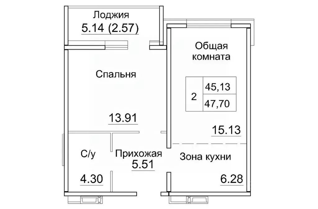 2-к кв. Новосибирская область, Новосибирский район, Краснообск рп, 3-й ... - Фото 0