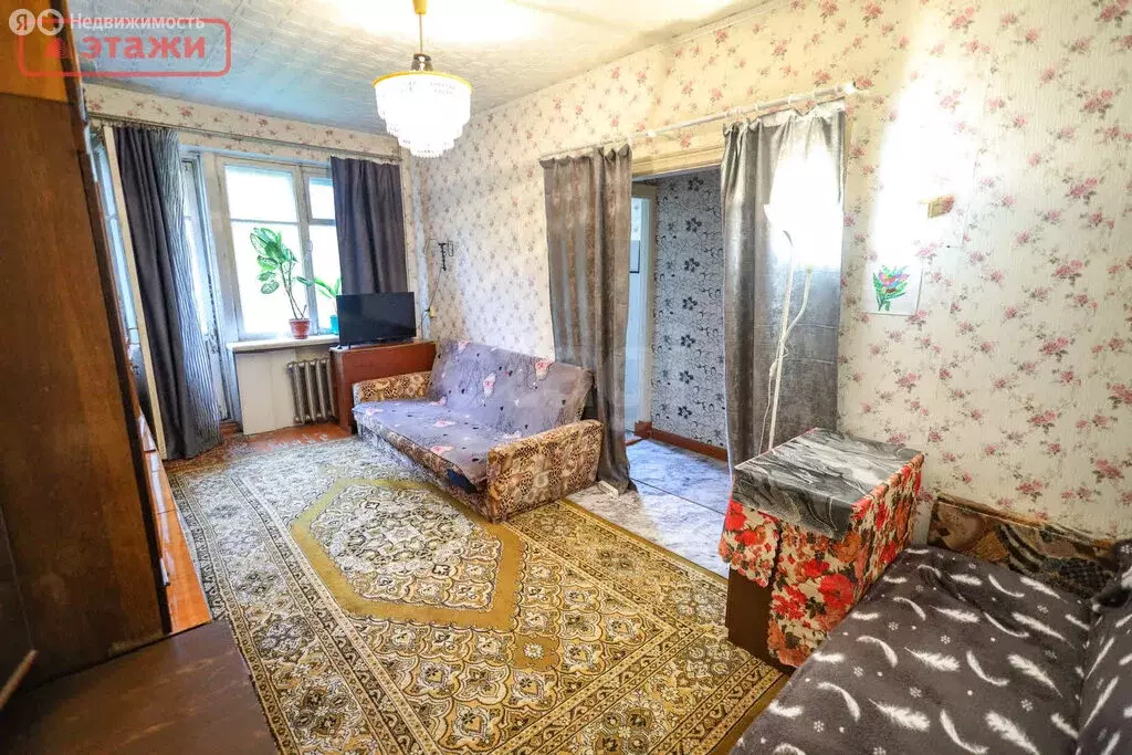 1-комнатная квартира: Петрозаводск, Железнодорожная улица, 10Б (30.9 ... - Фото 1