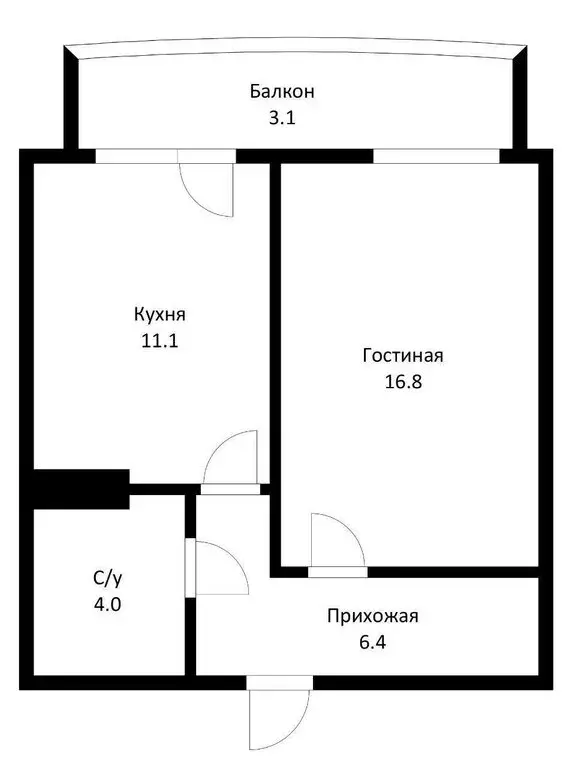 1-комнатная квартира: Краснодар, жилой комплекс Зеленодар, улица ... - Фото 0