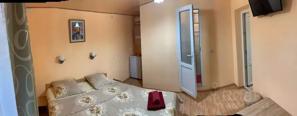 Комната Крым, Феодосия городской округ, с. Береговое ул. Черноморская, ... - Фото 1