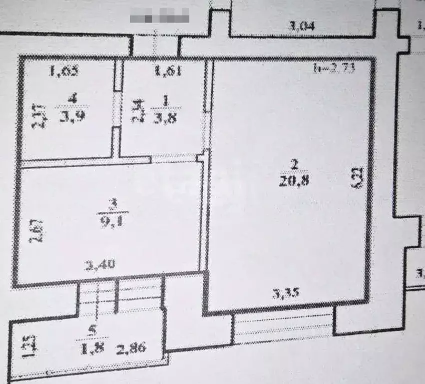 1-к кв. Забайкальский край, Чита ул. Богомягкова, 2к1 (37.6 м) - Фото 2