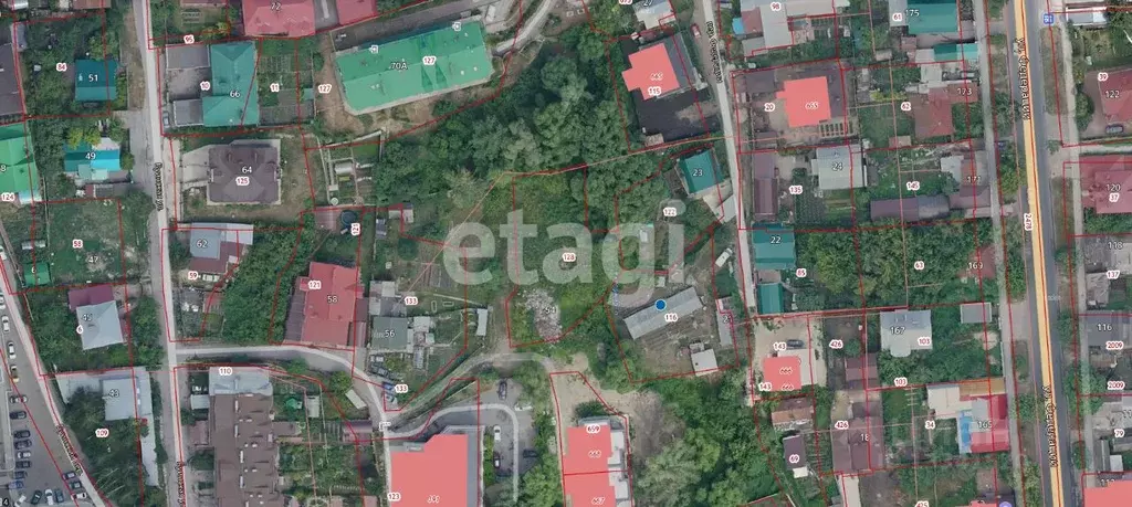 Участок в Ульяновская область, Ульяновск пер. Федерации, 21 (9.0 сот.) - Фото 2