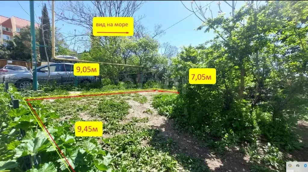 Участок в Крым, Ялта муниципальный округ, Гурзуф пгт ул. Подвойского ... - Фото 1