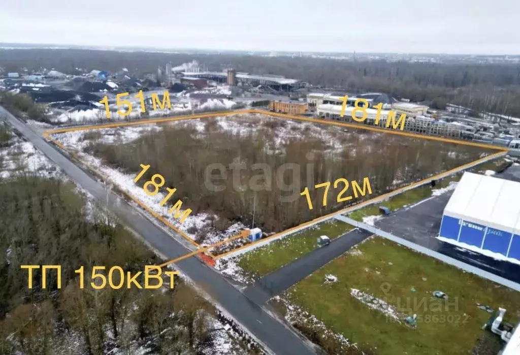 Участок в Санкт-Петербург, Санкт-Петербург, Пушкин  (286.0 сот.) - Фото 1