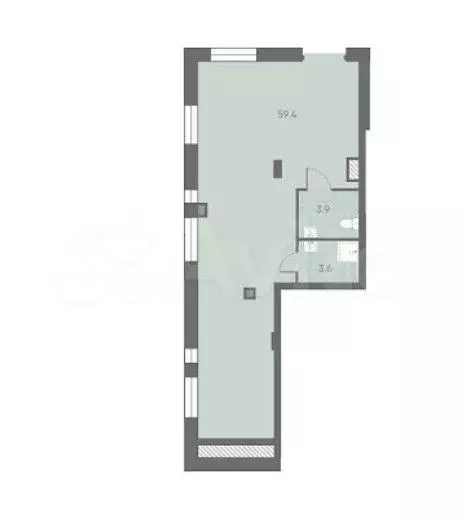 Продажа помещения свободного назначения 67 м2 - Фото 1