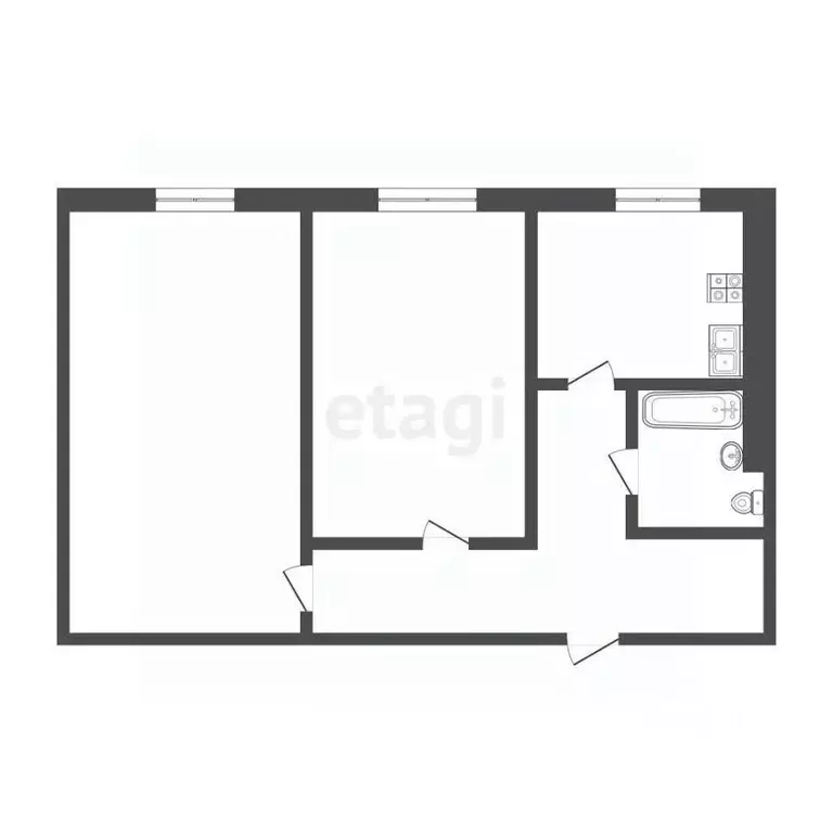 2-к кв. Марий Эл, Йошкар-Ола ул. Ломоносова, 6А (50.6 м) - Фото 1