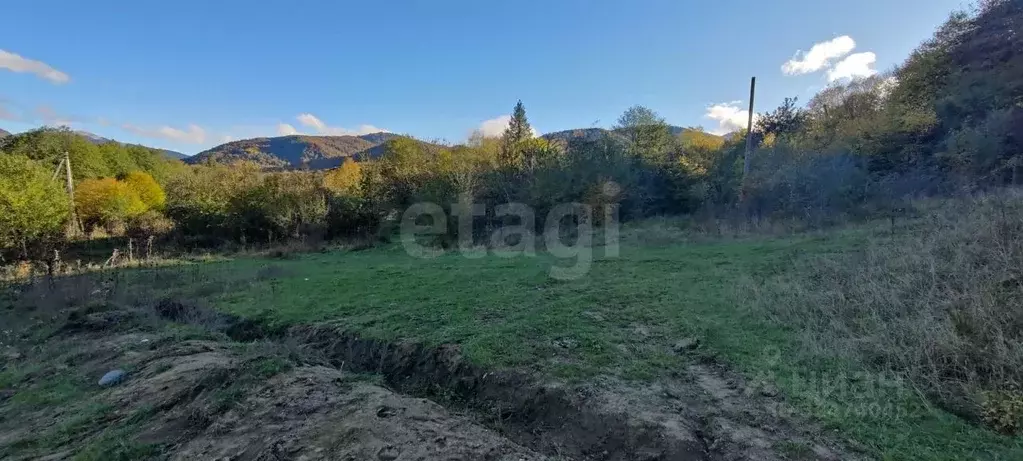 Участок в Адыгея, Майкопский район, Даховское с/пос, с. Хамышки ул. ... - Фото 1