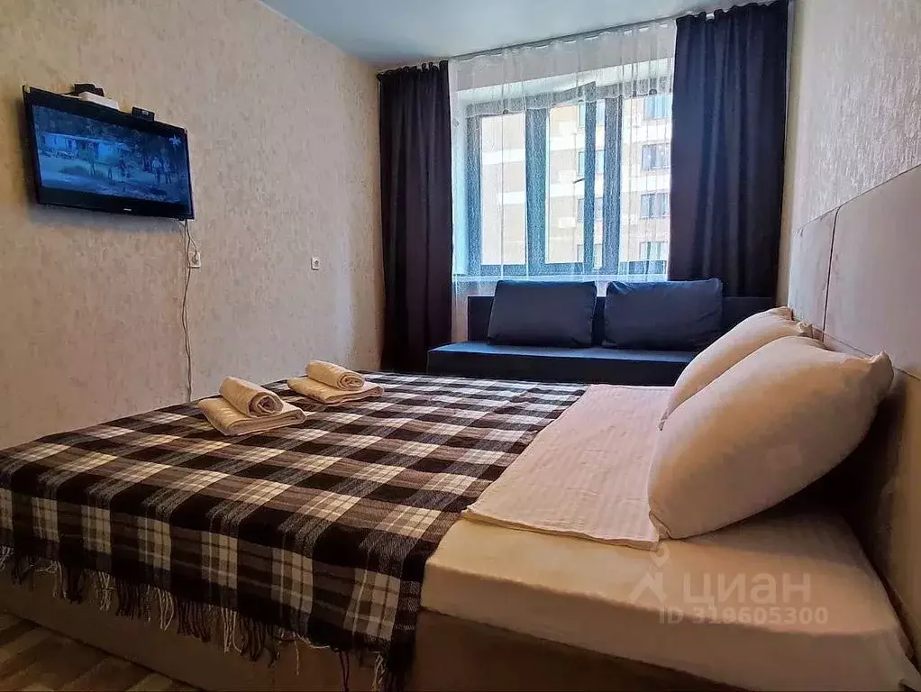 1-к кв. Татарстан, Набережные Челны ул. Виктора Полякова, 2Б (40.0 м) - Фото 1