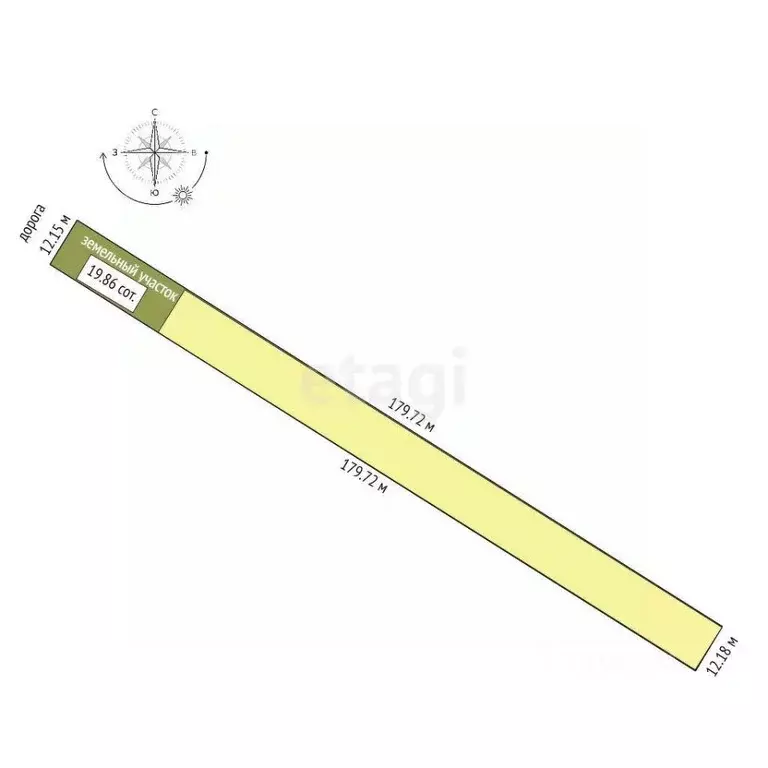 Склад в Крым, Бахчисарайский район, Красномакское с/пос, с. Холмовка ... - Фото 2