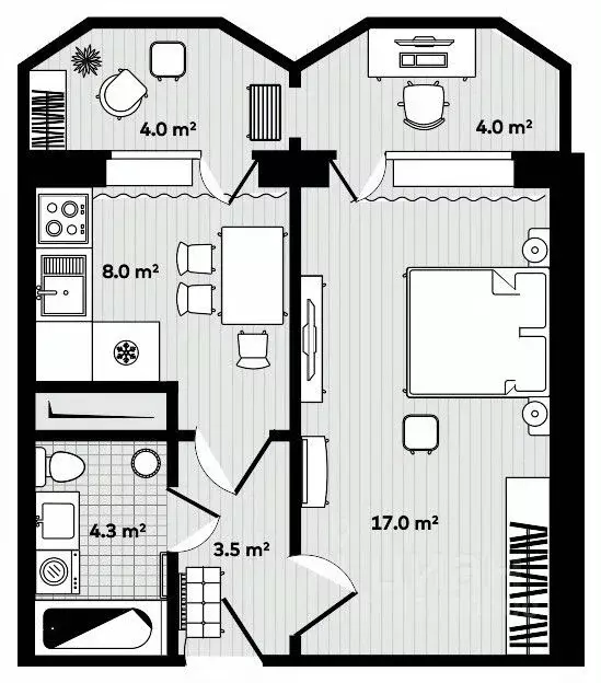 1-к кв. Приморский край, Надеждинский район, пос. Тавричанка ул. Лазо, ... - Фото 1
