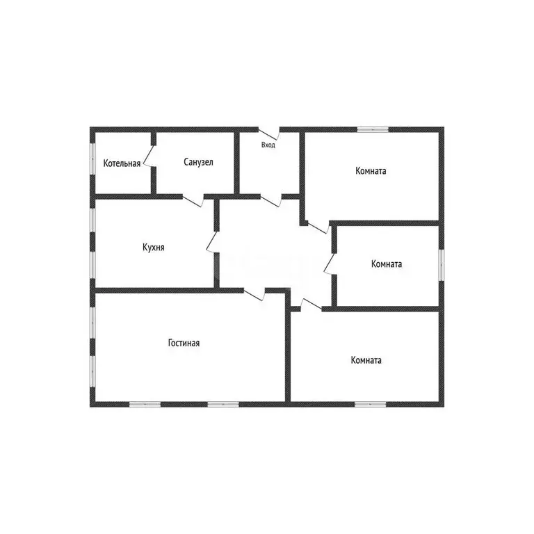 Дом в Белгородская область, рабочий посёлок Ивня, Дальняя улица (107 ... - Фото 1