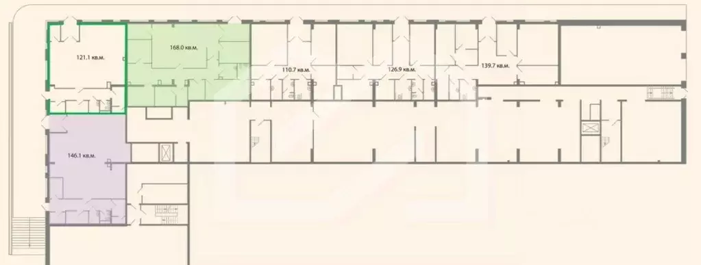 Торговая площадь в Москва Сколковское ш., 40к1 (121 м) - Фото 1