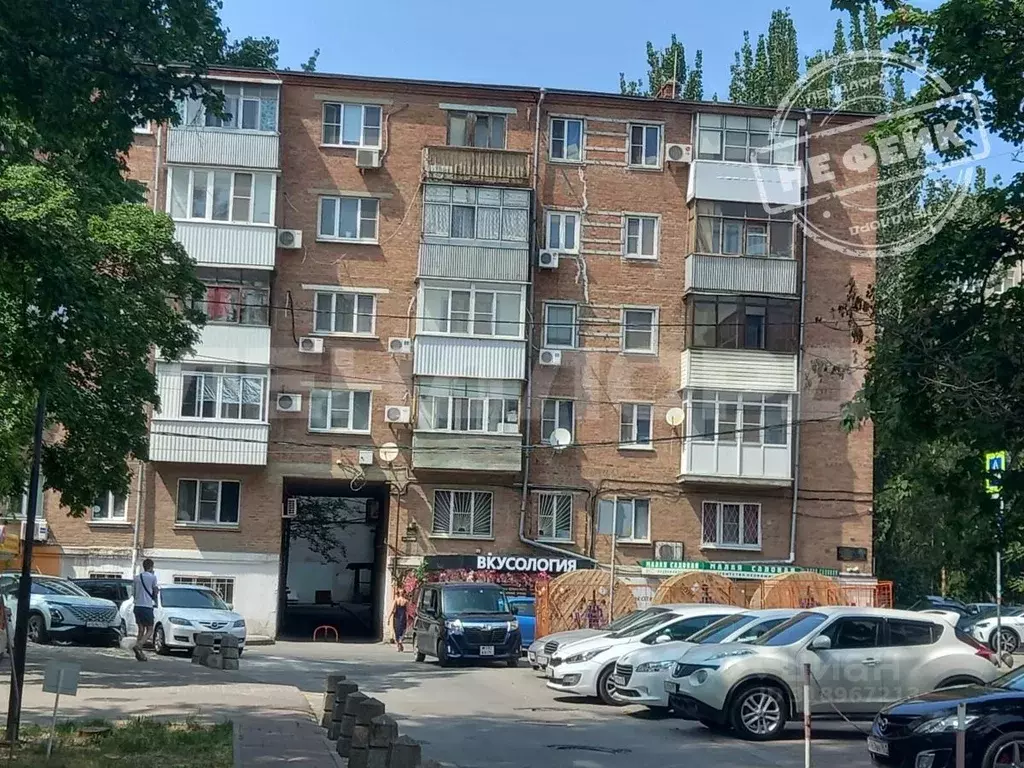 1-к кв. Ростовская область, Ростов-на-Дону пер. Журавлева, 45/103 ... - Фото 0