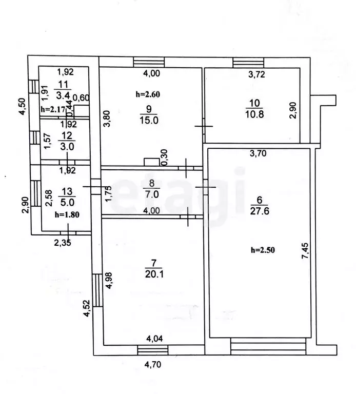 Дом в Казань, Кулаевская улица (91.9 м) - Фото 1