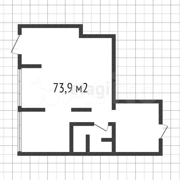 Сдам помещение свободного назначения, 73.9 м - Фото 0