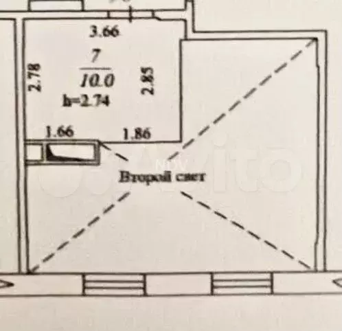 2-к. квартира, 52 м, 8/9 эт. - Фото 1