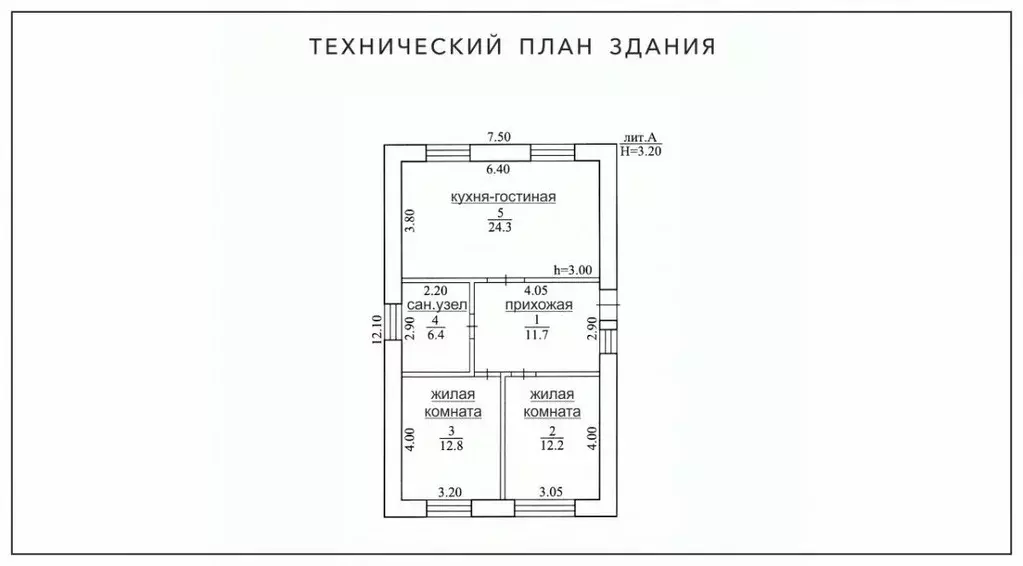 Дом в Севастополь СНТ Фрегат ТСН, 1 (90 м) - Фото 1