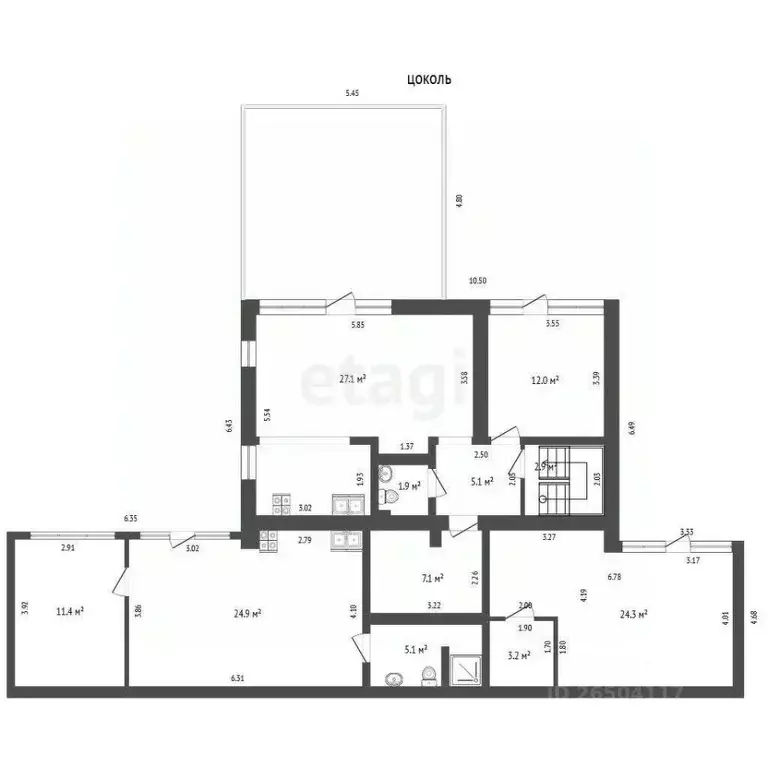 Дом в Севастополь ул. Волнистая, 25 (201 м) - Фото 2