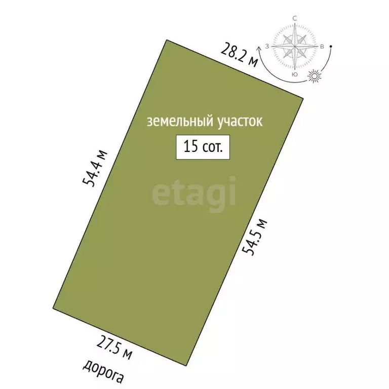 Участок в Мордовия, Саранск городской округ, д. Танеевка ул. ... - Фото 2