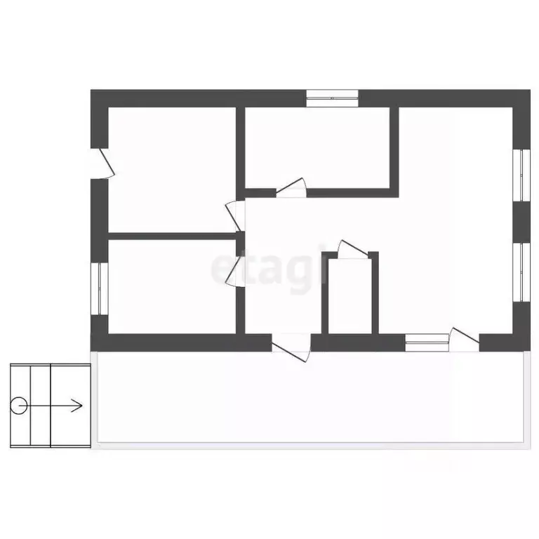Дом в Архангельская область, Приморский муниципальный округ, д. ... - Фото 2