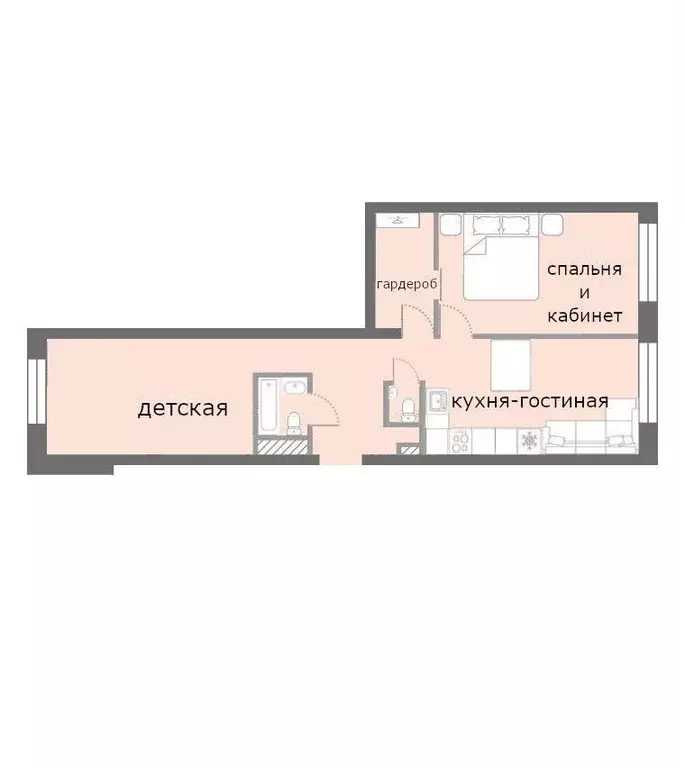 3-к кв. Москва ул. Архитектора Щусева, 5к2 (65.0 м) - Фото 2