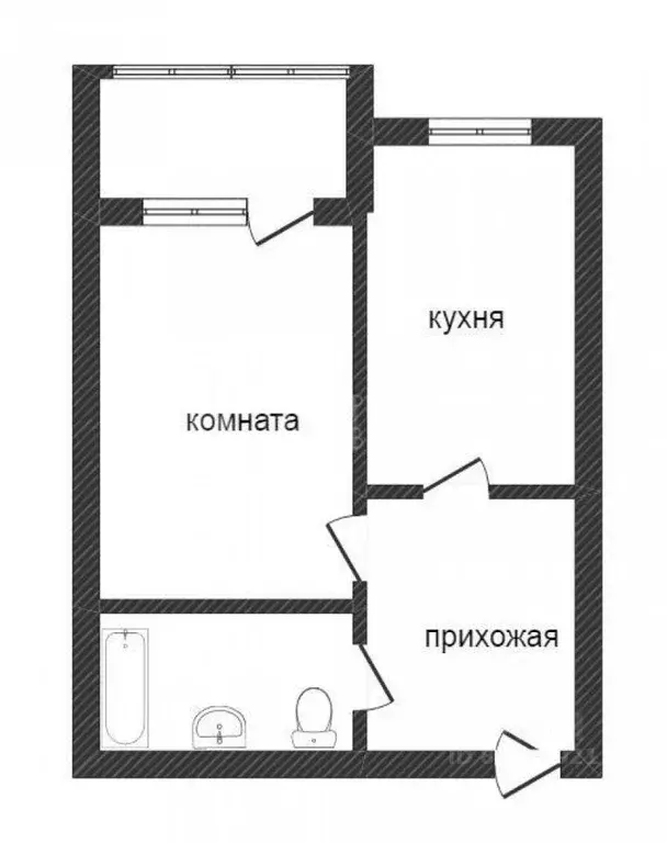 1-к кв. Тюменская область, Тюмень Широтная ул., 187к2 (42.0 м) - Фото 2