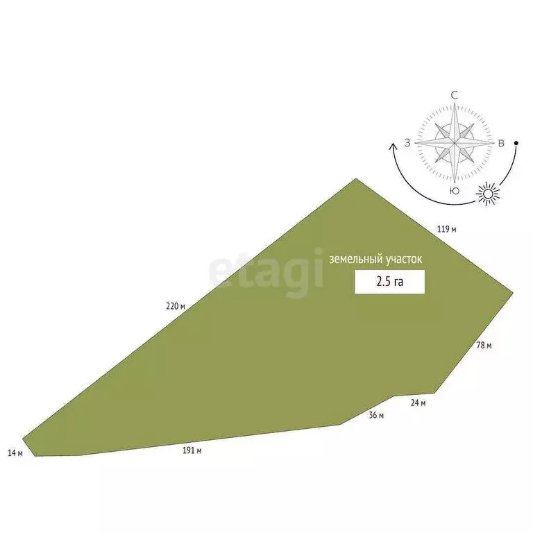 Участок в Бабынино, село Бабынино (250.49 м) - Фото 1