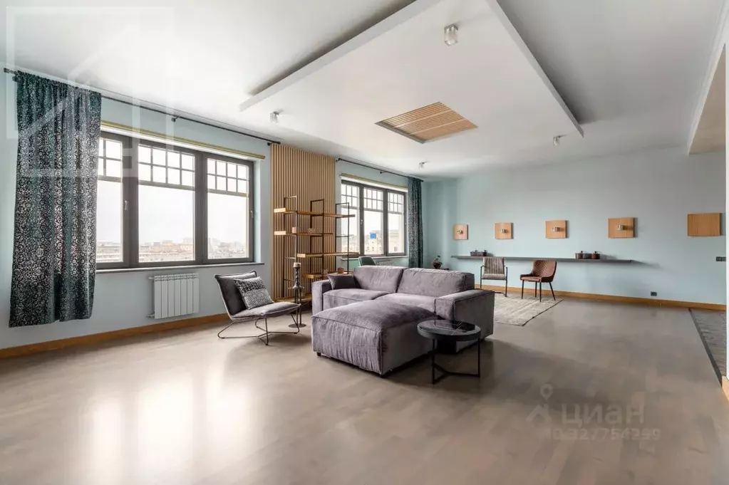 3-к кв. Москва 1-й Смоленский пер., 17 (140.0 м) - Фото 2