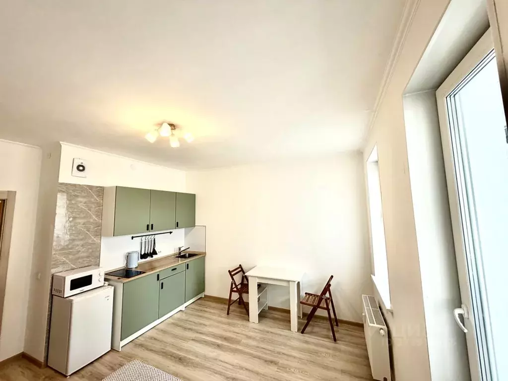 Студия Санкт-Петербург ул. Плесецкая, 10 (24.0 м) - Фото 1
