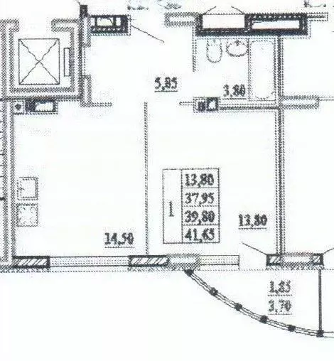 1-к кв. Ивановская область, Иваново Самоцветы мкр, 2 (41.6 м) - Фото 2