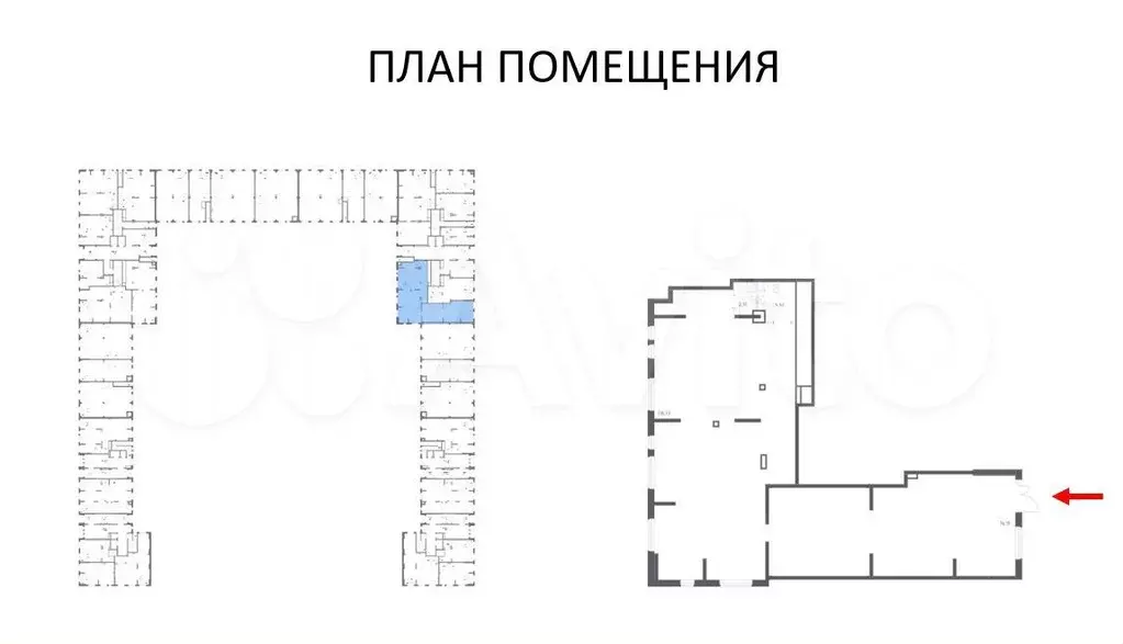 Помещение рядом со стилобатом 199.7 м - Фото 0