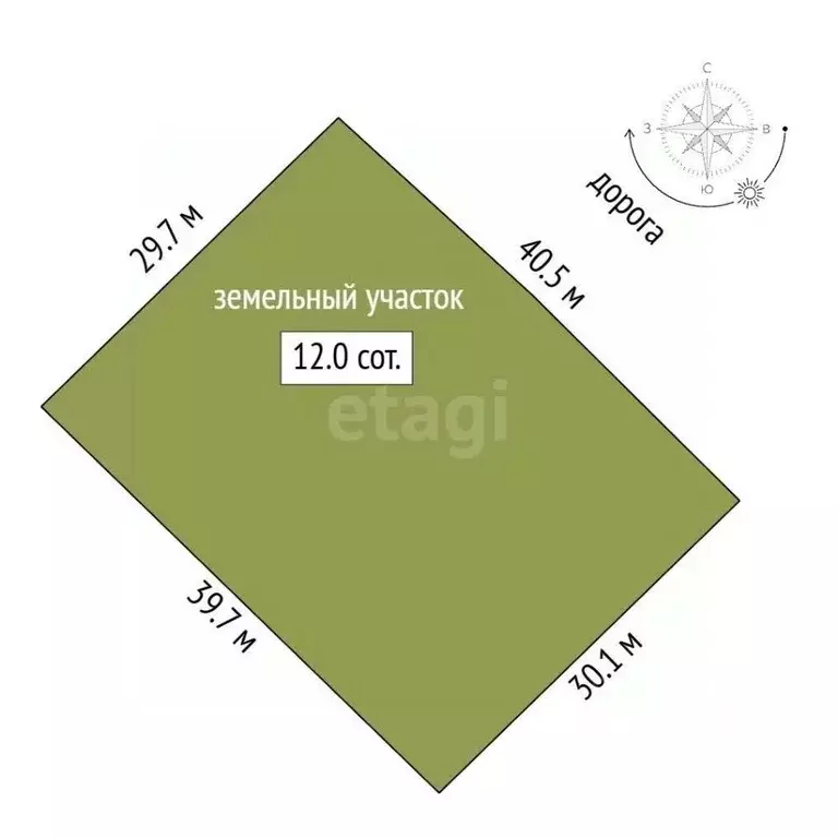 Участок в Москва д. Исаково,  (12.0 сот.) - Фото 2