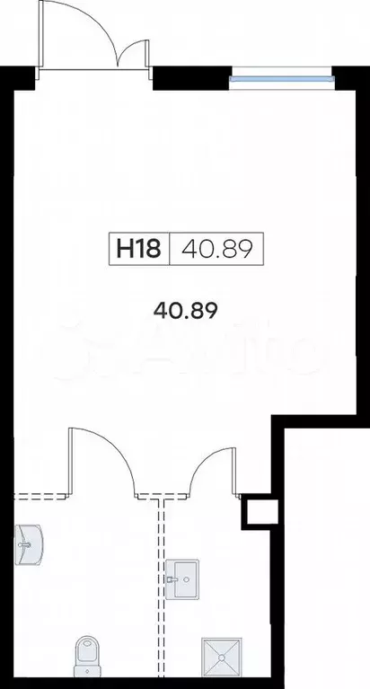 Продам помещение свободного назначения, 40.89 м - Фото 0