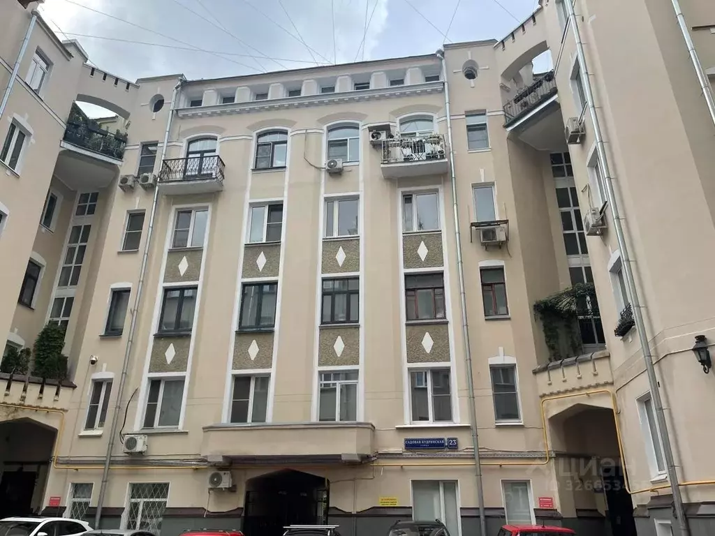 Комната Москва Садовая-Кудринская ул., 23С4 (28.0 м) - Фото 1