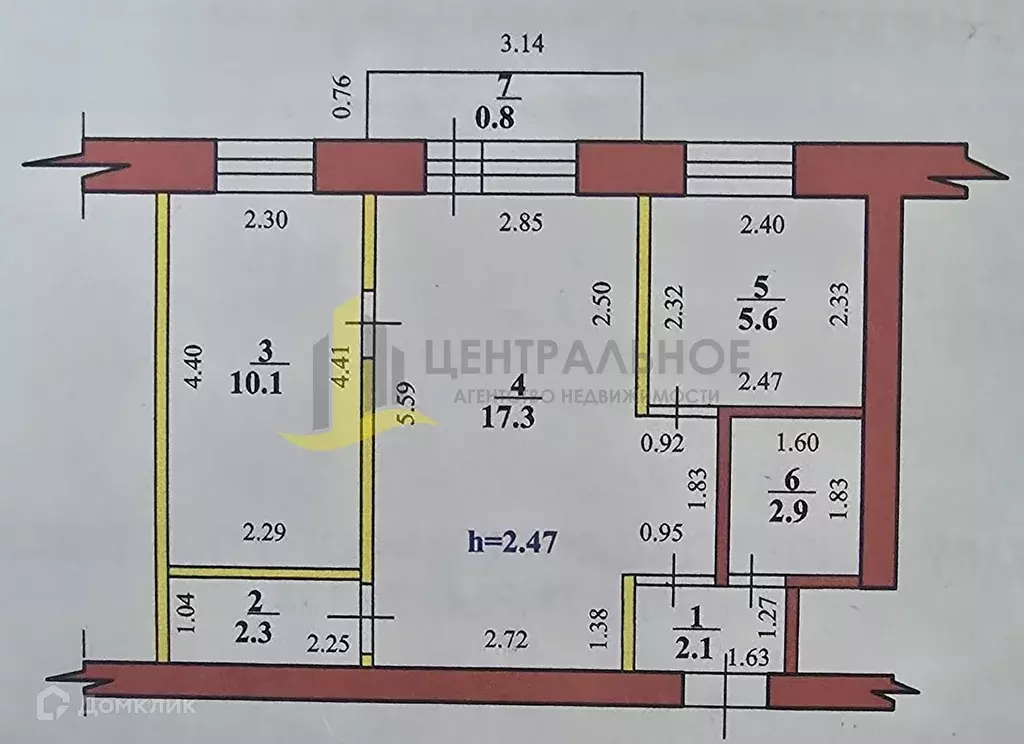 Продаётся 2-к квартира, 40.3 м - Фото 0