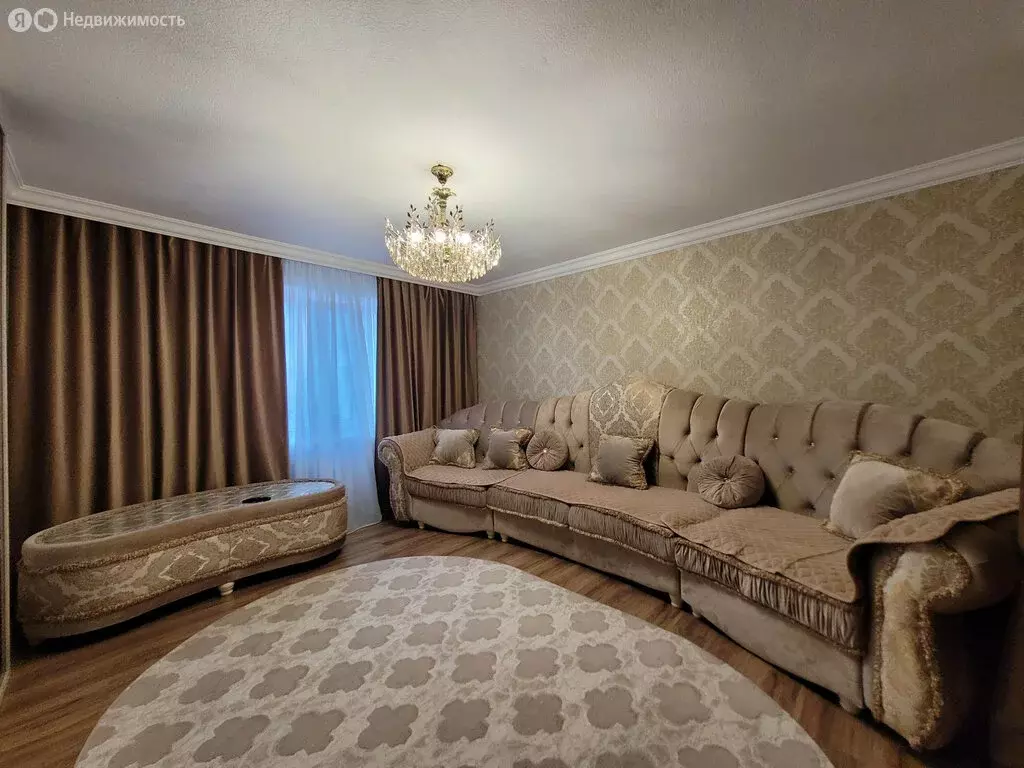 2-комнатная квартира: Баксан, улица Фрунзе, 3 (52.9 м) - Фото 1