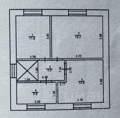 Дом в Татарстан, Высокогорское с/пос, д. Эстачи, Эстачи кп ул. ... - Фото 2