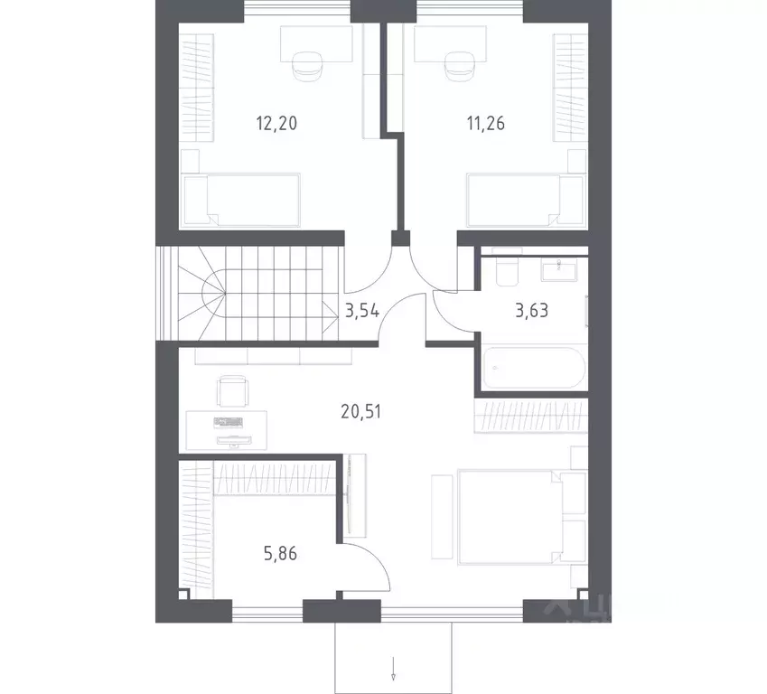 Дом в Московская область, Дмитровский муниципальный округ, Дмитров Дом ... - Фото 2