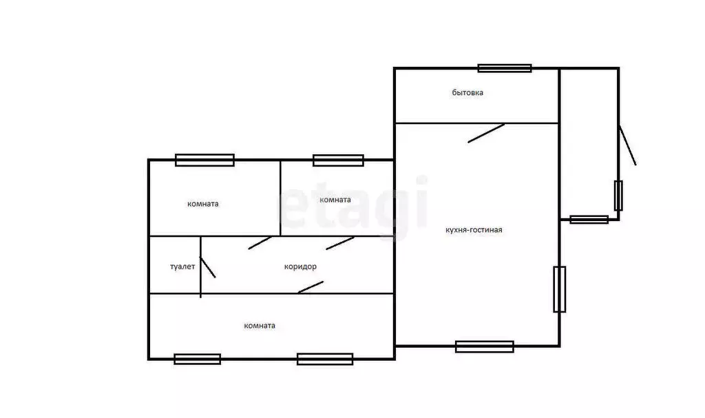 Дом в село Эрхирик, Плодовая улица (90 м) - Фото 1