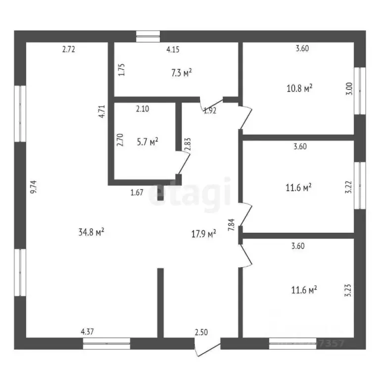 Дом в Краснодарский край, Новороссийск городской округ, с. Мысхако ул. ... - Фото 2