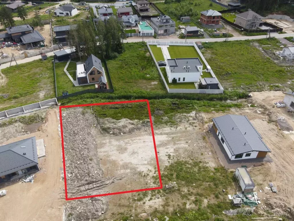 Участок в Ленинградская область, Всеволожский район, Бугровское ... - Фото 0