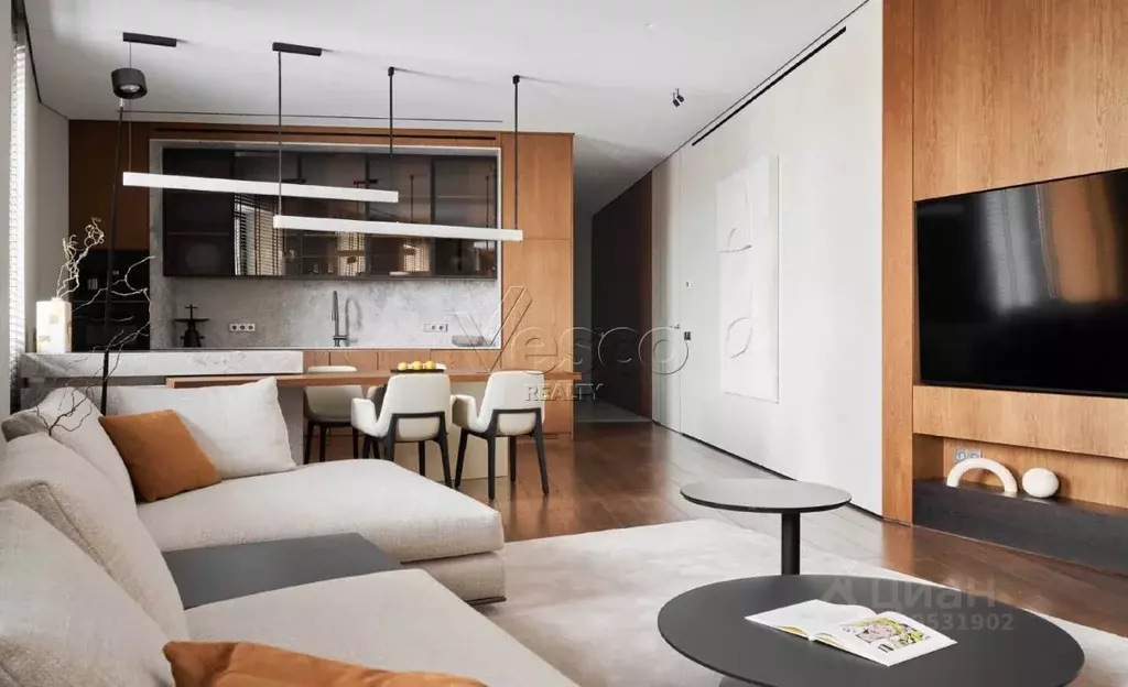 3-к кв. Москва Комсомольский просп., 32 (107.0 м) - Фото 2