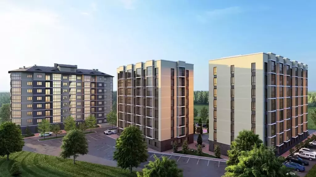 2-к кв. Ставропольский край, Ессентуки Октябрьская ул., 8/5 (75.1 м) - Фото 0