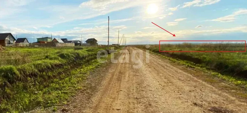 Участок в Пермский край, Пермский муниципальный округ, д. Болдино ул. ... - Фото 1