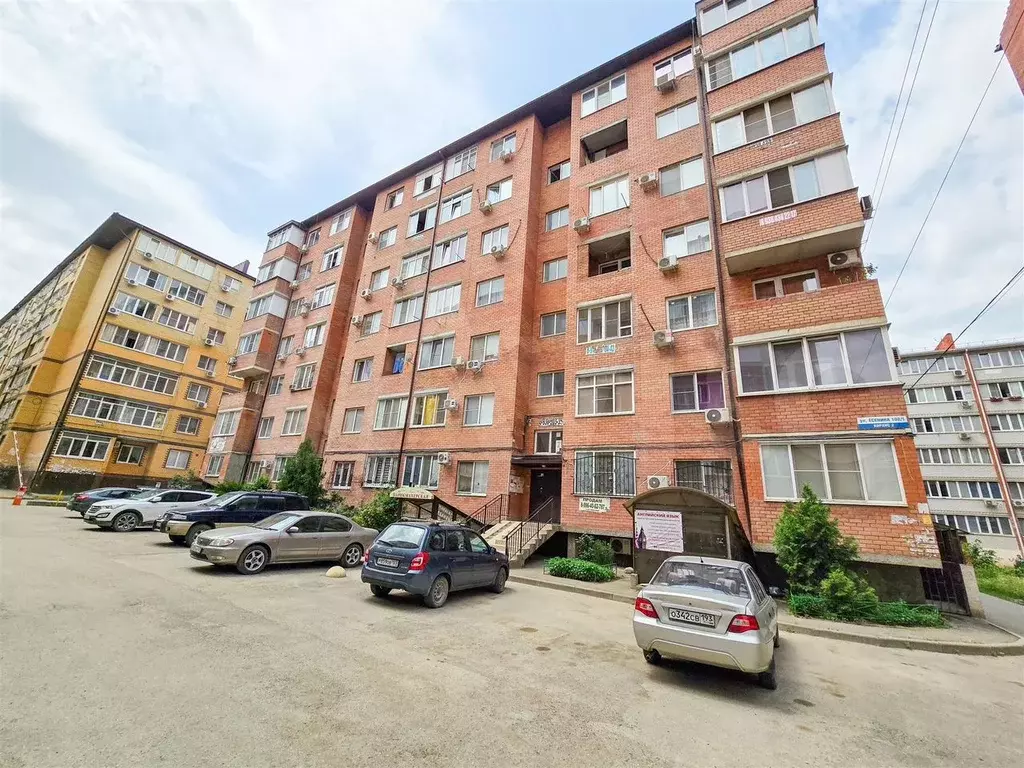 Квартира-студия, 34 м, 6/10 эт. - Фото 1