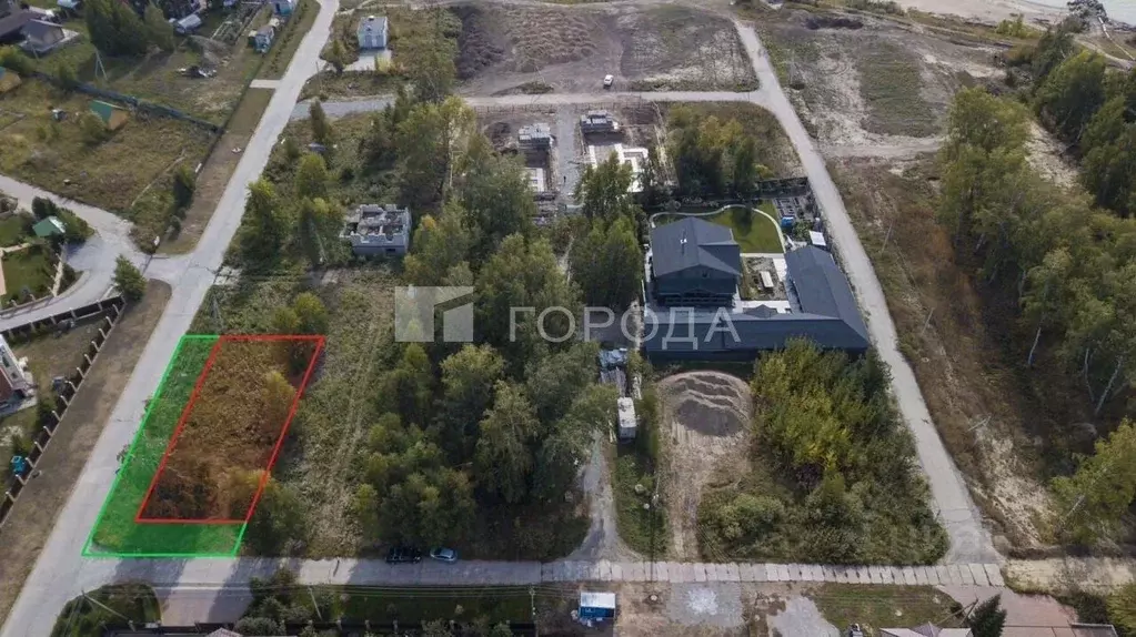 Участок в Новосибирская область, Новосибирский район, Морской ... - Фото 1