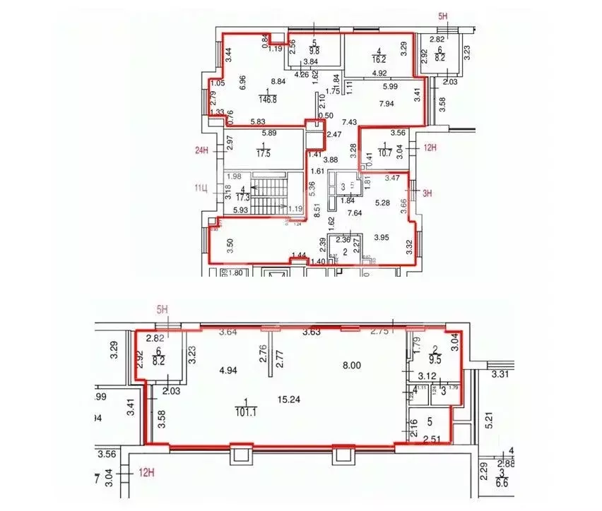 Помещение свободного назначения в Москва ул. Дмитрия Ульянова, 47 (309 ... - Фото 2
