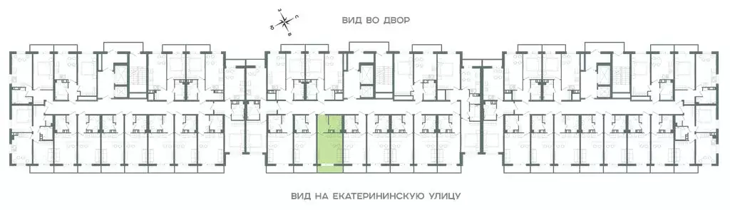 Квартира-студия: Мурино, Екатерининская улица, 11 (23 м) - Фото 2