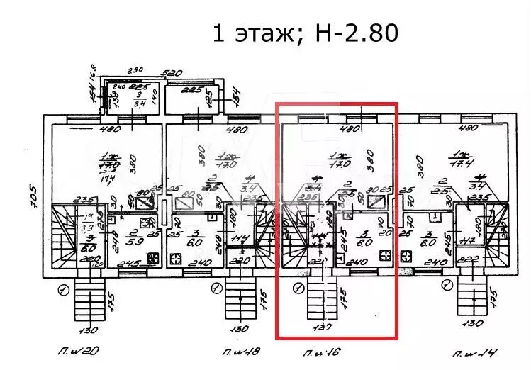 3-к. квартира, 75 м, 1/3 эт. - Фото 1